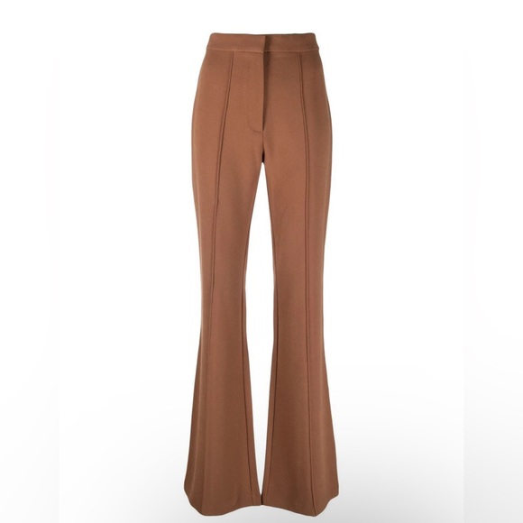 high-waisted flared trousers - Picture 2 of 10